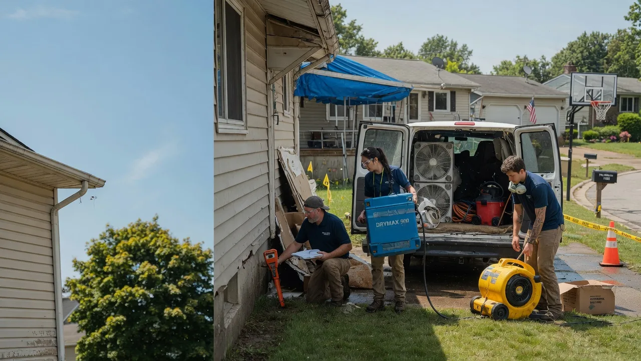 Ceiling Leak Cleanup in Coal Run, OH near me